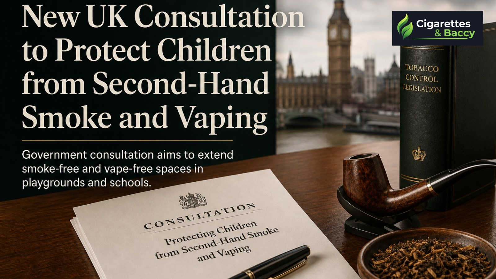 New UK Consultation to Protect Children from Second-Hand Smoke and Vaping