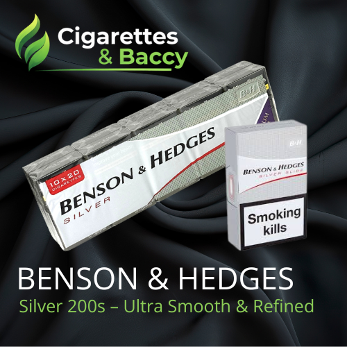 Benson & Hedges Silver 200s – Light & Ultra Smooth