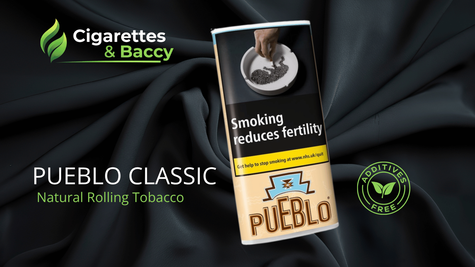 Pueblo Classic Rolling Tobacco 50g – Smooth & Traditional product and pack view