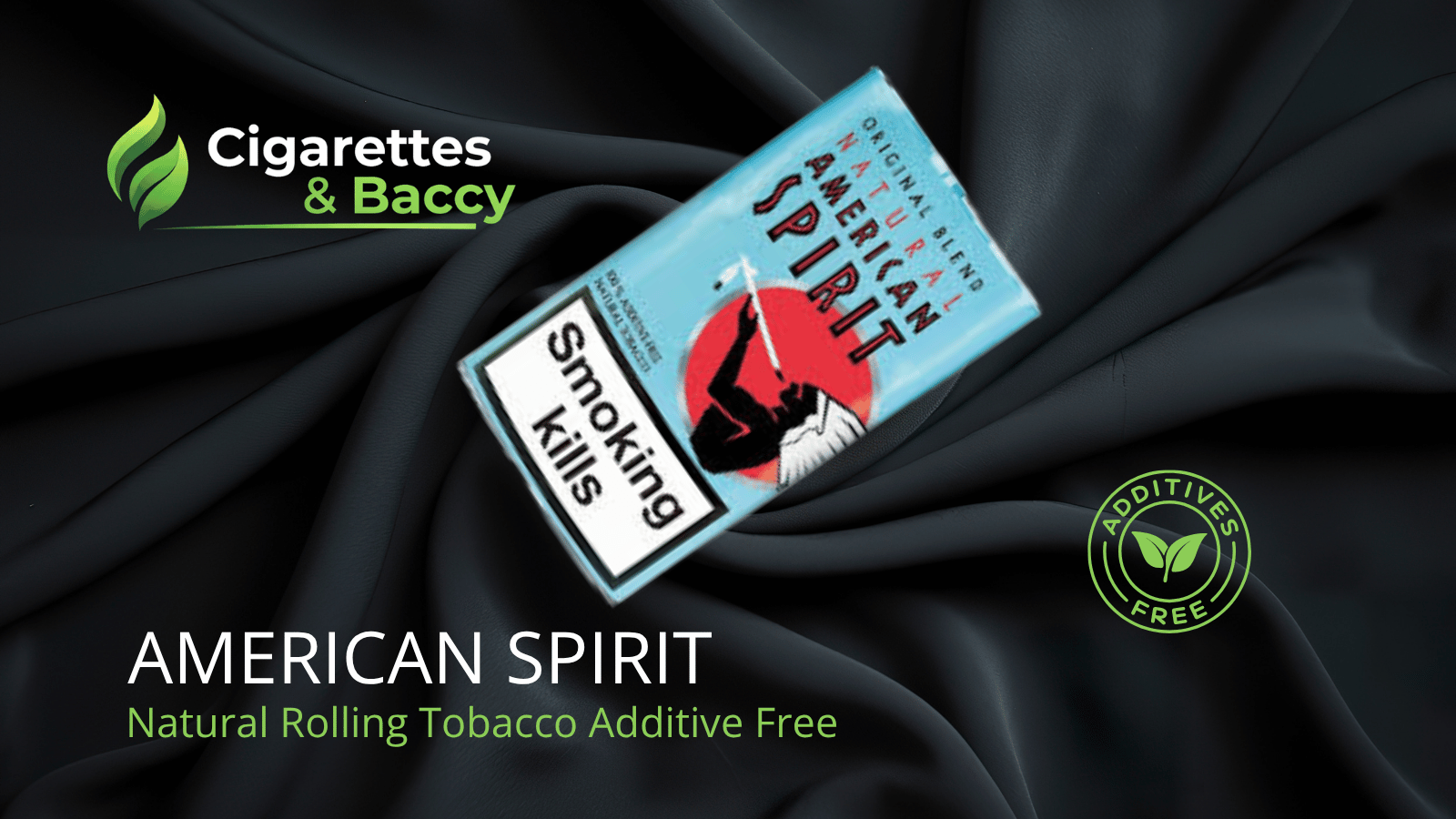 American Spirit Blue 30g – Additive-Free & Smooth product and pack view