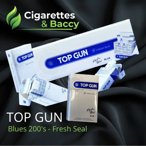 TOP Gun Blues 200's - Fresh Seal Ultra Smooth